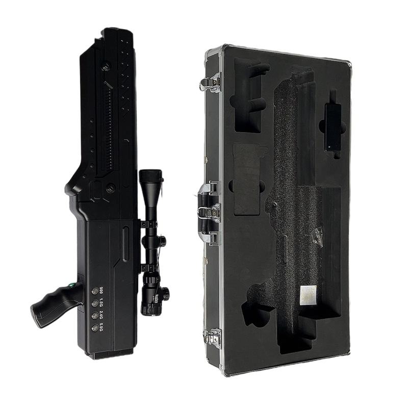  禹会手持便携式枪型低空防御反制四通道A型