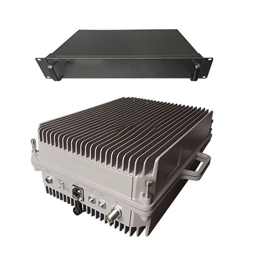  禹会TETRA800数字警用集群数字光纤直放站远近端机